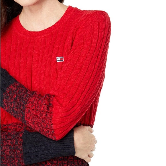 Tommy Hilfiger Ombré Cable Knit Sweater - Picture 3 of 10
